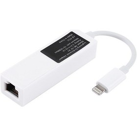 Resim Apple Uyumlu iPhone /iPad Lightning To Ethernet Rj45 Adaptörü Nk107A1 
