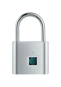 Resim Lemestar Parmak İzi Kilitli Usb Şarjlı Mini Kasa Kilit - 10 Parmak Kayıt, Su Geçirmez, Hırsızlığa Karşı 