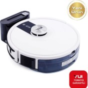 Resim S7 Nomopzone Özellikli Akıllı Robot Vacuum & Mop Süpürge Beyaz(Yuı Türkiye Garantili) 