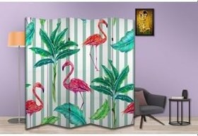 Resim Hayvan Temalı Özel Tasarım Paravan Room Divider PRV1127, 180 x 180 