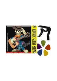 Resim Alice A-206 Akustik Gitar Takım Teli 3'Lü Set 