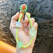 Resim Silver1 Yeni Sevimli Çizgi Film Işıklı Işık Kulomi Büyük Kulak Köpek Hediye Kutusu Anahtarlık Araba Okul Çantası Dıy Kolye Hediye (Yurt Dışından) 