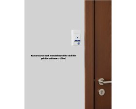 Resim Shopwave Kablosuz Kapı Zili Kolay Kurulumlu Modern Kullanım 