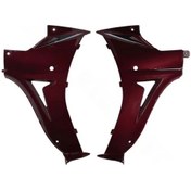 Resim Kuba Ege 50 Sağ Sol İç Dizlik Takımı Kırmızı 