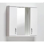Resim Marka Mdf 80Cm Banyo Dolabı Üst Modül (Üst Dolap) Beyaz 