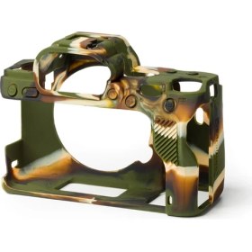 Resim EasyCover Sony A7/A7 R3/A9 Silikon Kılıf ECSA9C (Kamuflaj) 
