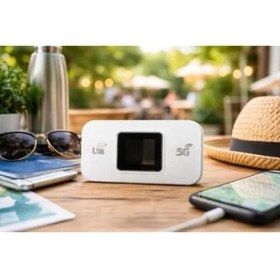 Resim TeknoKapsül 4g Lte Wifi Router Sim Kartlı Taşınabilir Modem, 3000MAH Batarya 14 Saat Kullanım, 300MBPS Hı 