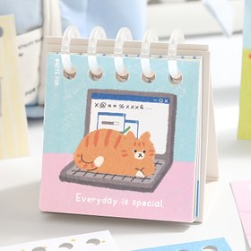 Resim 2026 MINI Spiralli Masa Takvimi, Önemli Programları Kolayca İşaretlemek için Ayrılabilen Halkalı Çözüm - Sınif Yatak Odas Ofisler Kamu Alanları ile Uyumlu 