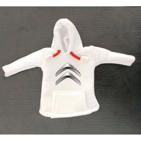Resim Genel Markalar Beyaz Citroen Vites Hoodie - Araç Vites Kıyafeti - Vites Poları - Citroen Vites Hoodi 