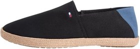 Resim TOMMY HILFIGER TOMMY HILFIGER Erkek Marka Logolu Günlük Kullanıma Uygun Siyah Espadril FM0FM05792 BDS 
