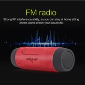 Resim Reedark "zealot S1 Taşınabilir Bluetooth Hoparlör: Fm Radyo, Su Geçirmez, 8 Saat Çalma, El Feneri, Tf Kart Ve Aux Girişli - Kahverengi" 