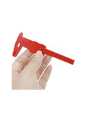Resim Anahtarlık Ölçme Ölçer Araçları Anahtarlık Tarzı Ülasyon Modeli Cetvel Sürmeli Kumpas Rtable 0-4 Cm Mini Sürmeli Kumpaslar 