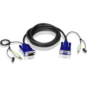 Resim Aten Vga-Audio Kablosu 1,8 Metre 2L-2402A 
