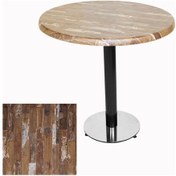 Resim Karanfil Werzalit Yuvarlak Masa 90cm 
