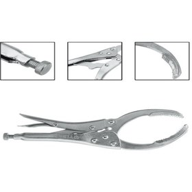 Resim Jeehugo Gümüş Renkli Kuvvetli Cırcır Tipi Yağ Filtresi Montaj Ve Çıkarma Aracı 