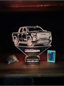 Resim Lampa Gmc Personalized 3d Lamp 