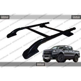 Resim Ekiciler Ranger Tavan Çıtası Port Bagaj Siyah Ara Atkılı 07-19 