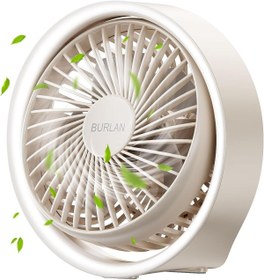 Resim Fogy Masaüstü Vantilatör Soğutucu Mini Fan Gece Lambalı Şarjlı Kablosuz Taşınabilir 180° Ayarlanabilir 