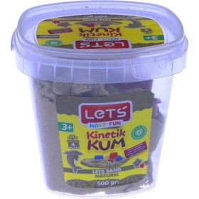 Resim Lidyada Maison Kinetik Kum 500 Gr. Siyah Plastik Kutu 