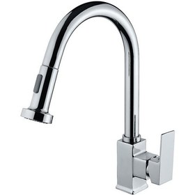 Resim Vilas Diamond Süper Lüks Spiralli Fonksiyonlu Kare Evye Bataryası Krom 