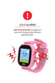 Resim Wiky Watch 5E eSim'li Akıllı Çocuk Saati Görüntülü ve Sesli Arama, GPS, SOS, Konum Takibi (Turkcell eSIM) 