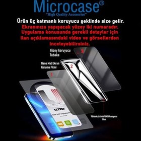 Resim Microcase Huawei Mate 70 Pro ile Uyumlu Tpu Nano Mat Ekran Koruma Filmi EKM107 