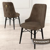 Resim Canisa Concept Pare Serisi, 1.sınıf Babyface Kumaş Sandalye , Siyah Gürgen Ayak 