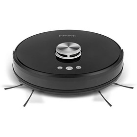 Resim Homend Alex Laser Pro+ 1283H Moplu Ve Haritalamalı Siyah Akıllı Robot Süpürge 