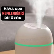 Resim MUHEN Ofis ve Ev İçin Aromaterapi Destekli Hava Nemlendirici Difüzör Cihazı ile Sakinleşin 