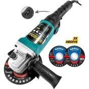 Resim Anadolu Strong DM803 Devir Ayarlı Spral Taşlama Makinası Avuç Içi Taşlama 115 mm 2 Adet Disk Hediye 