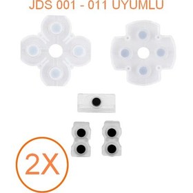 Resim Ps4 V1 Jds 001 011 Kollar İle Uyumlu İç Lastik Takımı 2 Adet 