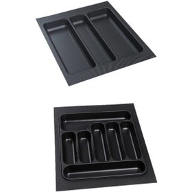 Resim Mobilya Aksesuarları Kaşıklık Ve Kepçelik 42 49 Cm 38 41 Cm'e Kadar Kısaltılabilir. Gri 