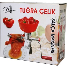 Resim Kollu Alüminyum Salça Makinesi Süzgeçli - Plastik Hazneli (4887) 