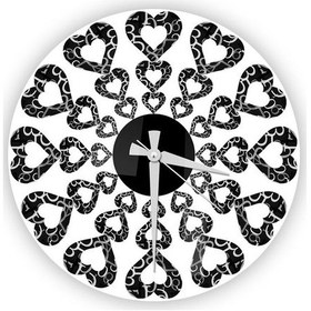 Resim Kişiye Özel Cam Duvar Saati 27 Cm. - 022 Çok Renkli 