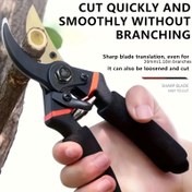 Resim 30mm/1.18in Bıçaklı SK5 Çelik Budama Makasları - Ergonomik Konfor Kavrama, Trimming ve Kesme için Dayanıklı Bahçe Makasları, Ev ve Bahçe Kullanımı için İdeal, İki Elde Kullanılabilir Tasarım 