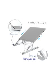 Resim Reidan Laptop Standı Alüminyum Manyetik Katlanabilir Ayarlı 