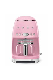 Resim Smeg 50's Style Pembe Kettle - 1x2 Ekmek Kızartma Makinesi Ve Filtre Kahve Makine Seti 