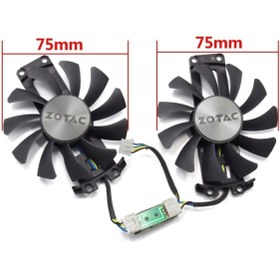 Resim Everflow Zotac Gtx970/1060 75mm Ekran Kartı Fanı 