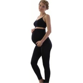Resim Bonbonetti Chocolate Baby&Kids Kadın Siyah Hamile Lohusa Uzun Tayt 