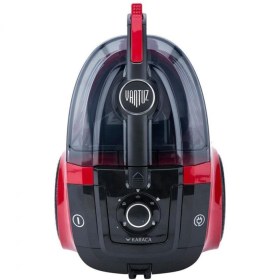 Resim Karaca Vantuz 4 Black Elektrik Süpürgesi 899 W Toz Torbasız Siyah 