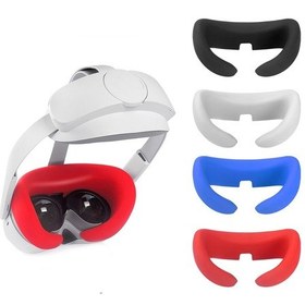 Resim Pico Neo 4 Silikon Vr Gözlük Göz Maskesi Yüz Göz Pedi Kırmızı 