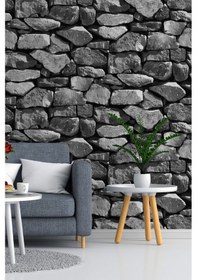 Resim Bien Exclusive Taş Desenli Duvar Kağıdı 5329 