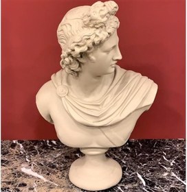 Resim BY ARİ APOLLON BÜST HEYKEL BİBLO HK102-13 