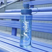 Resim Velvettides Fuxing Süper Kapasiteli Spor Su Şişesi Açık Taşınabilir Plastik Bardak 1350ml Mavi 