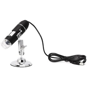 Resim Mufunye Usb 2.0 El Tipi 1600x Mikroskop - Endüstriyel Görüntüleme Ve Denetim İçin Dijital Büyütec, Manuel Odaklama Ve 8 Led Işıklandırma 
