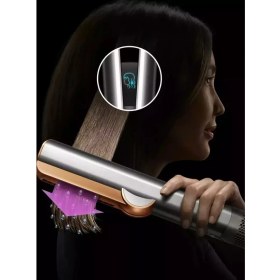 Resim Airstrait Saç Düzleştirici Parlak Nikel ve Parlak Bakır Ithal Dyson 