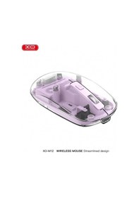 Resim Hem Bluetooth Hem 2.4g Bağlantılı Şeffaf Tasarımlı Sessiz Kablosuz Mouse Kablosuz 