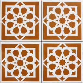 Resim Kütahya Hedef Çini AC61 20 x 20 Dekoratif Çini 