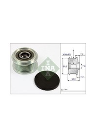 Resim Alternatör Rulmanı Vw Passat 2.3 Vr 96-05 Ducato 2.3d 2.3jtd 02 