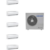 Resim Samsung Wind Free AJ100TXJ5KH/EA 7+9+9+12+24 Iç 10 Kw Dış Ünite 10000 BTU 1+5 Multi Inverter Duvar Tipi Klima 